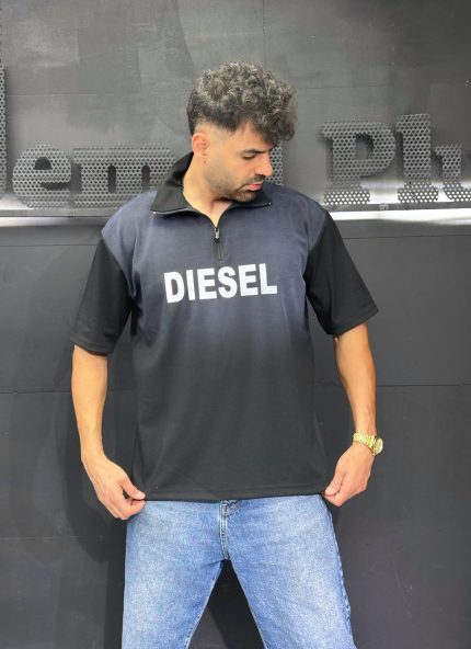 تیشرت نیم زیپ DIESEL