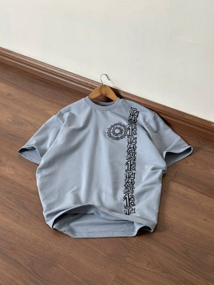 تیشرت گلدوزی  ( طرح نوشته چینی)