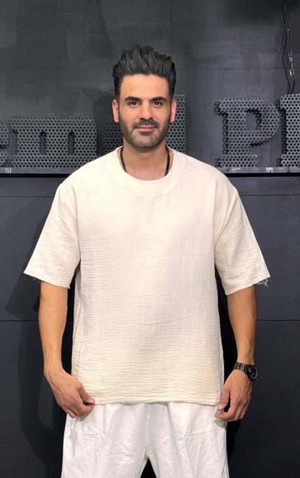 تیشرت پارچه چروک